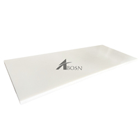 Feuilles PVC/PC/PP/PE personnalisables en épaisseur (2-4 mm) et en dimensions (2000x1000 mm/4x8 pi) pour usage industriel avec service de découpe