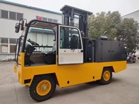 Carrello elevatore elettrico del caricatore laterale della marca 6ton del GP con la batteria