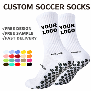 Calzini <span class=keywords><strong>da</strong></span> Calcio Antiscivolo Personalizzati <span class=keywords><strong>con</strong></span> Logo Gratuito per Uomo e Ragazzo - Campione Gratuito - Product Image 1