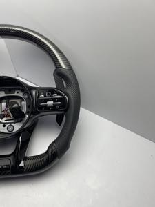 Volant sport en cuir et fibre de carbone neuf, <span class=keywords><strong>prix</strong></span> usine, compatible avec Benz pour W204 W205 W167 W213 W222 W207 - Product Image 5