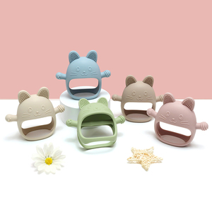 NOUVEAU Sucette Lapin pour Bébés Allaités au Sein, Jouet de Siège Auto pour Bébé, Jouet de Dentition en Silicone de Qualité Alimentaire, Jouet à Mâcher Doux pour la Dentition - Product Image 6