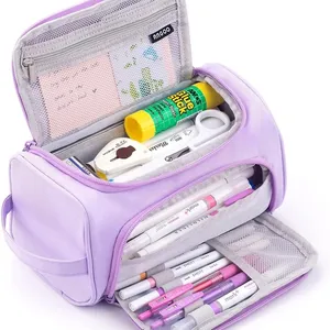 Étui à crayons grande capacité, trousse à crayons mignonne, articles de papeterie pour étudiants, organisateur de bureau pour enfants, accessoires de rentrée scolaire, cadeau - Product Image 2