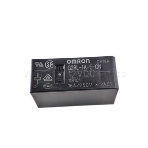 Composants électriques Relais de puissance universel 5/12/24VDC 16A DIP 6 broches <span class=keywords><strong>G2RL</strong></span>-<span class=keywords><strong>1A</strong></span>-<span class=keywords><strong>E</strong></span>-CN-12VDC 5/24VDC - Product Image 2