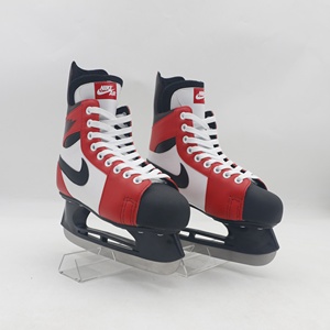 <span class=keywords><strong>Pattini</strong></span> da Hockey su <span class=keywords><strong>ghiaccio</strong></span> da <span class=keywords><strong>uomo</strong></span> rossi e neri perfetti per il pattinaggio sul <span class=keywords><strong>ghiaccio</strong></span> da diporto e la fodera resistente all'umidità - Product Image 6