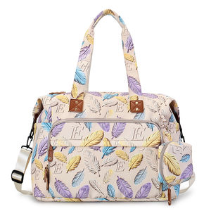 Tas Popok Oxford Kapasitas Besar Anti Air, Tas Serbaguna Modis untuk Ibu dengan Ritsleting - Product Image 1