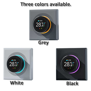 Núm màn hình nhiệt cho điện sưởi ấm/gas nồi hơi, điều khiển bằng giọng nói từ xa Wifi điều khiển nhiệt độ - Product Image 5