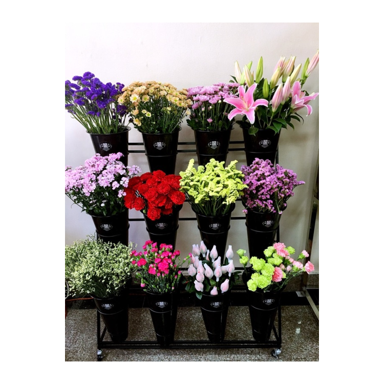 花ディスプレイスタンド植物ラック花 & 植物ポット収納ラック花屋花