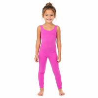 Novedad 2026: Mono de Danza sin Mangas para Niñas de 3 a 10 Años, Elástico, para Gimnasia y Ballet, Venta al Por Mayor ODM