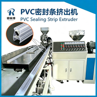 Ligne de production d'extrusion de profilés d'étanchéité pour portes de salle de bain en HDPE/PS à haute efficacité avec des caractéristiques de sécurité automatiques élevées