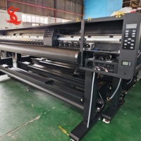 Impresora Eco Solvente de 3200mm / Impresora UV Rollo a Rollo de Alta Calidad para Pancartas Flexibles, Vinilo PVC, Película Suave y Papel Tapiz