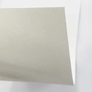 Rigid Matt Customized High Hardness Pvc Pattern Hard Board High Quality White Textured PVC Plastic Sheet