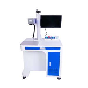 Machine de marquage de bureau populaire 20W 30W 50W, machine de marquage semi-laser pour codes QR, imprimante laser à jet d'encre - Product Image 3