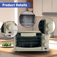 Four électrique multifonction 12L Appareils de cuisine Mini petit four domestique automatique pour la maison