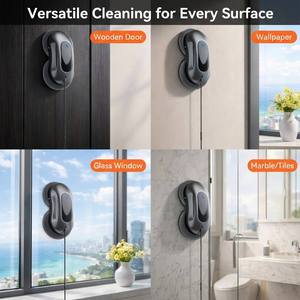 <span class=keywords><strong>Robot</strong></span> de nettoyage de vitres électrique intelligent 3000Pa pour usage extérieur S9, double pulvérisation d'eau, nettoyeur de vitres automatique, faible bruit 55dB, expédition immédiate - Product Image 5
