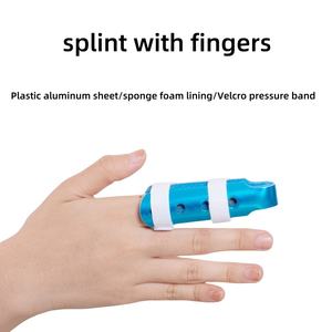 Férula de dedo de seguridad deportiva, soporte de dedo, estabilizador de dedo para artritis, inmovilización de <span class=keywords><strong>nudillos</strong></span> - Product Image 4