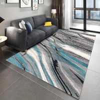 Tapis de luxe populaire fait main en velours cristallin, personnalisable, antidérapant, adapté aux animaux domestiques, à poils ras et rembourré, pour la décoration intérieure du salon