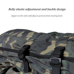 Chubasquero Fishprincess de estilo moderno para perros de gran tamaño, ropa de Primavera de camuflaje de poliéster a prueba de agua de alta calidad para perros - Product Image 3