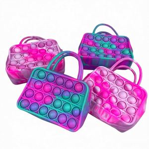 Monedero de silicona con diseño de rompecabezas, descompresión, burbujas y música, estilo Rodent Pioneer, en stock - Product Image 1