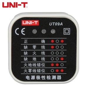 ยูนิ-ที UT09A เครื่องทดสอบขั้วไฟฟ้า เครื่องตรวจสอบเต้ารับไฟฟ้า - Product Image 2