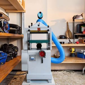 Macchina per Lavorazione del <span class=keywords><strong>Legno</strong></span> Industriale Leggera, Piallatrice Monofacciale con Larghezza di Lavoro 30 <span class=keywords><strong>cm</strong></span> - Product Image 2