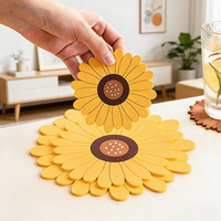 Tapis isolant pour table à manger, tapis de table de style japonais haut de gamme, dessous de verre en PVC mignon, tapis résistant à la chaleur, tapis de table, tapis pour bol