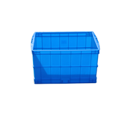 Caisse de manutention logistique empilable robuste et populaire 575-350, boîte de rangement standard en plastique