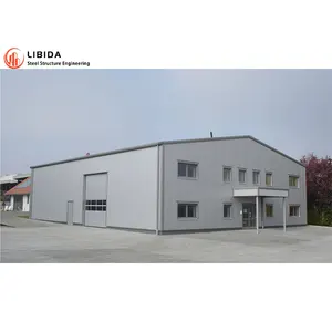 2024 New Style Industrial Building Factory Steel Structures Workshop Warehouse Prefabricated Steel Building Steel Structure