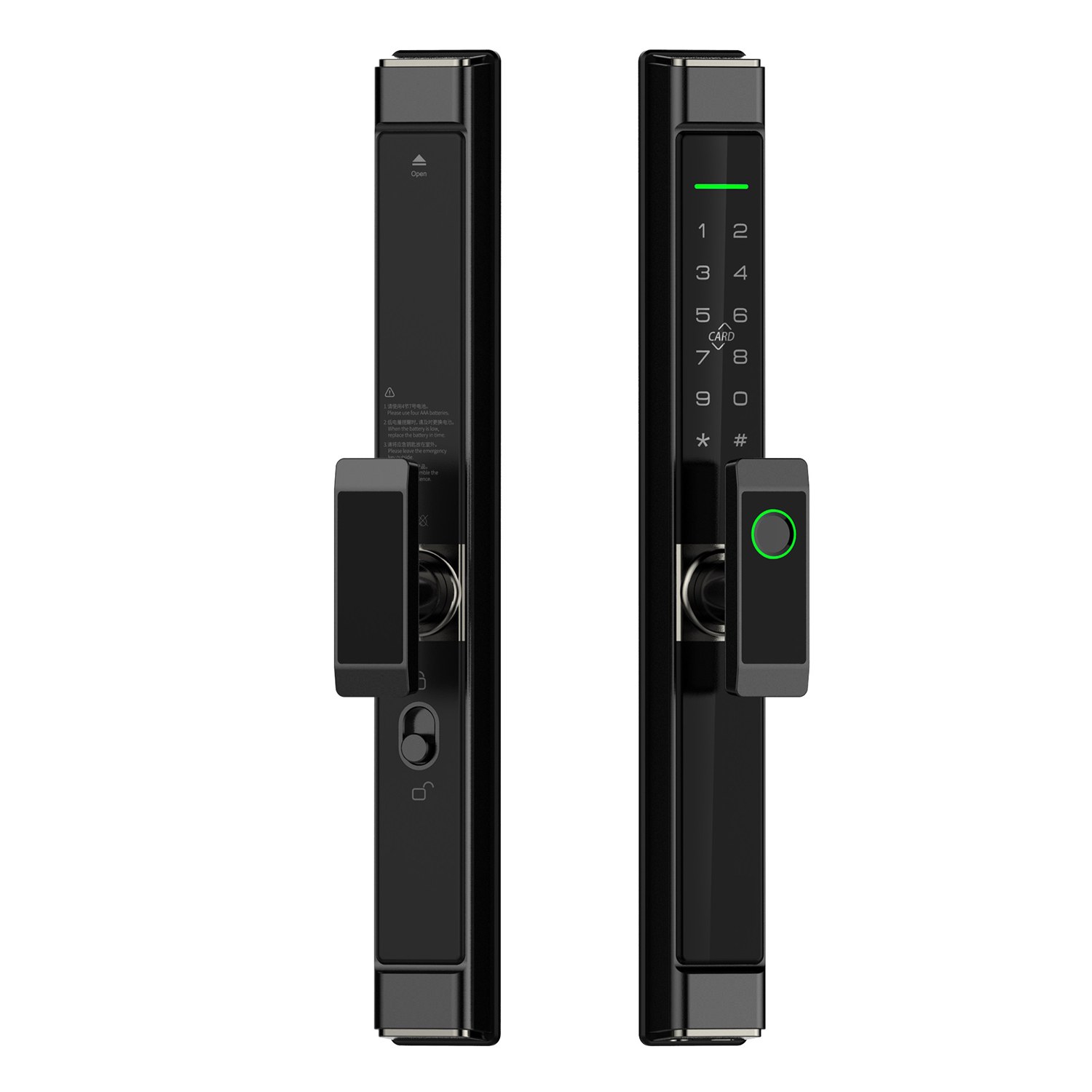 Black (Vertical handle)