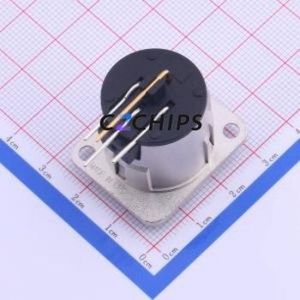 NC3MD-H XLR Connector Through hole Component (THT) Connector - Product Image 2