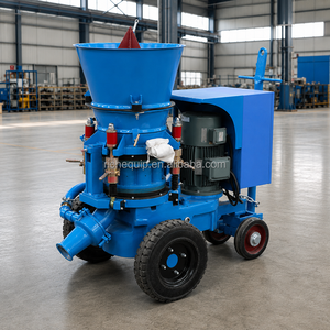 Máquina Eléctrica de Proyección de Refractario de 1-3m³/h con VFD para Reparación de Hormigón Proyectado en Seco en Hornos y Revestimientos de Hornas - Product Image 6