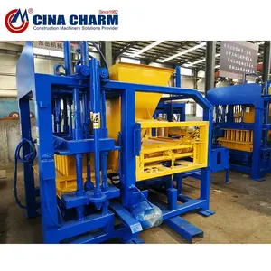 High Efficient Hollow Brick Machine QT4-26 Block Machines