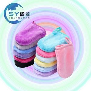 Vente flash : Gants de lavage pour le visage et le corps, personnalisés, réutilisables, pour le démaquillage, gants doux pour le bain et le spa, style européen, mitaines pour le visage - Product Image 1