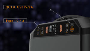 Banque d'alimentation extérieure transfrontalière PSU 330W PSU stockage d'énergie portable PSU 220V <span class=keywords><strong>Camping</strong></span> en direct - Product Image 3