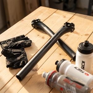 Tubo de sillín de bicicleta de <span class=keywords><strong>carbono</strong></span> TOSEEK T700 para carretera y <span class=keywords><strong>MTB</strong></span>, 27.2, 30.8, 31.6 mm, extra largo, de alto rendimiento profesional. - Product Image 1