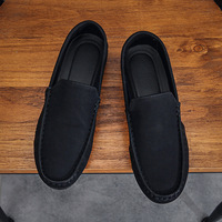 Mocassins confortables pour hommes, en PU souple, antidérapants, légers, pour la conduite, chaussures décontractées pour le bureau