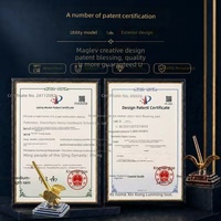 Bolígrafo de Levitación Magnética con Diseño de Águila, Bolígrafo Flotante de Lujo para Escritorio, Regalo Ejecutivo para Decoración de Oficina