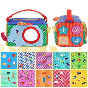 Jouet voiture boîte à mouchoirs en peluche pas pourri papier jouet bébé éducation précoce jouet sensoriel - Product Image 6
