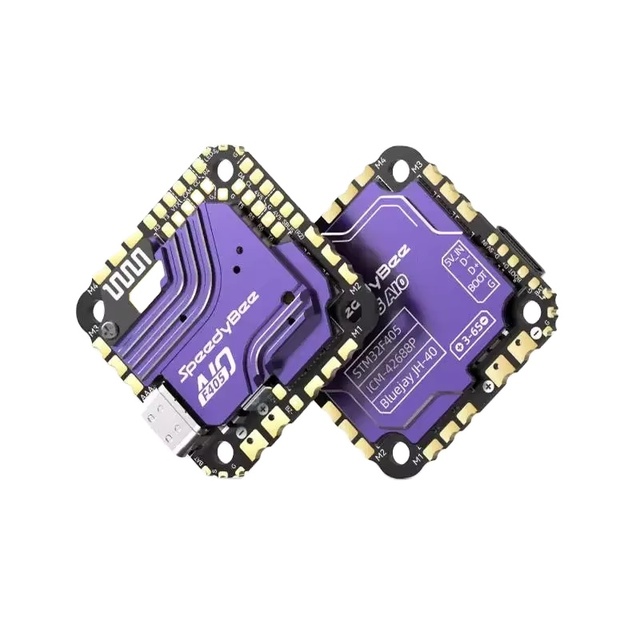 F405 AIO 40A Flight Controller 25.5x25.5mm for 3-6S FPV Drones Bluejay Firmware RC Airplane Quadcopter