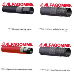Tuyau en caoutchouc italien ALFAGOMMA 753AA pour le sablage et l'assemblage de tuyaux d'huile haute pression - Product Image 2