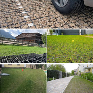 TAURUS Haute Performance HDPE Écologique Perméable Gravier Stabilisateur Grille Tapis Fondation Support Dalles De <span class=keywords><strong>Béton</strong></span> Ponts Tous - Product Image 5