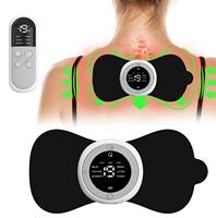 Masseur cervical à impulsions et pétrissage CE ROHS UKCA EM, chauffe-corps relaxant en ABS, coussinet chauffant relaxant pour le corps