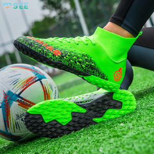 SeeMore-Zapatillas de fútbol para entrenamiento profesional, calzado deportivo personalizado, antideslizante, uñas largas, césped roto, calzado de fútbol AG - Product Image 6