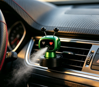 Diffuseur automatique de parfum de luxe de conception nouvelle, diffuseur d'arômes en verre, purificateur d'air pour voiture et bureau