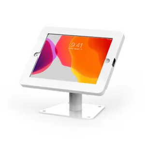 Freestanding Pole Tablet Stand Countertop And Wall Mounting POS Tablet Holder