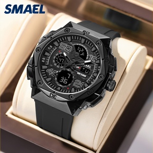 Montres numériques LED SMAEL 8113 pour hommes, lumineuses, sportives, étanches, avec date, Relogio Masculino - Product Image 5