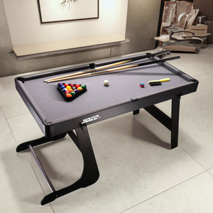 Bàn bida xếp gỗ trong nhà 5ft bán chạy, có thể in logo tùy chỉnh, bàn chơi <span class=keywords><strong>game</strong></span> gia đình, chất liệu nhựa, bán chạy - Product Image 1