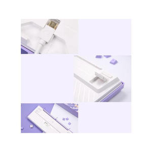 Clavier de jeu mécanique Dareu A87, 87 touches, disposition compacte, interrupteur Cherry MX, touches PBT, rouge, marron, bleu - Product Image 6