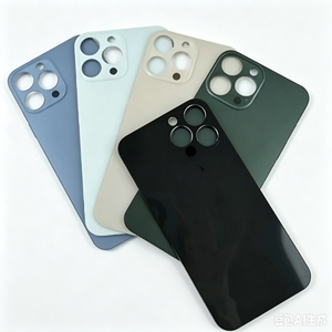 กระจกหลังแบบมีกรอบกันกระแทกความแม่นยำสูงสำหรับ iPhone 13 Pro Max  อะไหล่เปลี่ยนฝาหลังแบตเตอรี่  กระจกนิรภัยทนทาน - Product Image 3