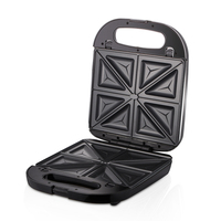 Plaques antiadhésives amovibles 3 en 1 pour petit déjeuner, Panini, gaufrier, Grill, grille-pain