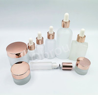 Bouteilles carrées en verre vides pour parfum cuticule huile capillaire huiles essentielles 3ml 5ml 10ml 30ml 100ml brumisateur rouleau échantillon compte-gouttes